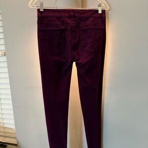 American Eagle Jeans-Burgandy